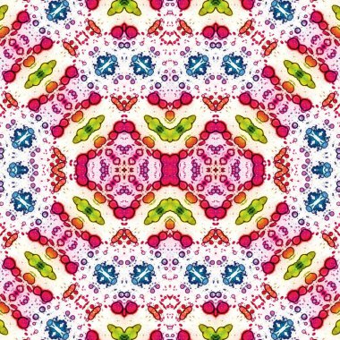 Kusursuz kare desenli. kare desen arkaplanı. Yaratıcı doku. Etnik kökenli. Kaleydoskop deseni