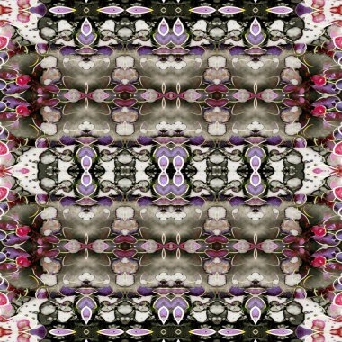 Kusursuz soyut desen. Yaratıcı doku arka planı. Soyut doku. Etnik arkaplan