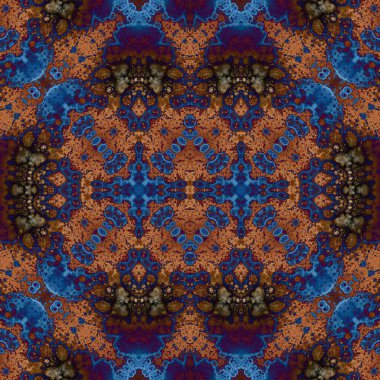 Kusursuz kare desenli. kare desen arkaplanı. Yaratıcı doku. Etnik kökenli. Kaleydoskop deseni