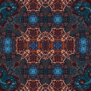 Kusursuz yaratıcı model. Kaotik doku arka planı. Sanat dokusu. Mandala arkaplanı