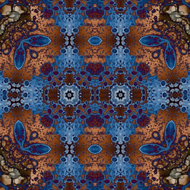 Kusursuz yaratıcı model. Kaotik doku arka planı. Sanat dokusu. Mandala arkaplanı