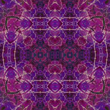 Kusursuz kare desenli. kare desen arkaplanı. Yaratıcı doku. Etnik kökenli. Kaleydoskop deseni