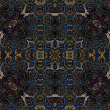 Kusursuz yaratıcı model. Kaotik doku arka planı. Sanat dokusu. Mandala arkaplanı