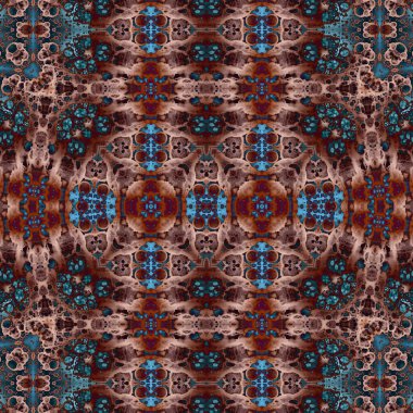 Kusursuz yaratıcı model. Kaotik doku arka planı. Sanat dokusu. Mandala arkaplanı