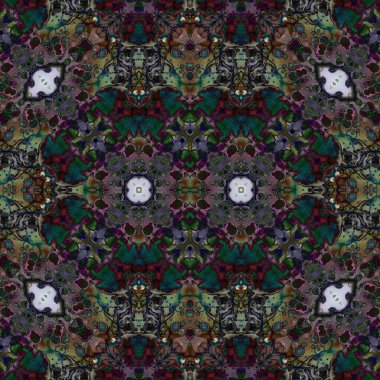 Kusursuz yaratıcı model. Kaotik doku arka planı. Sanat dokusu. Mandala arkaplanı