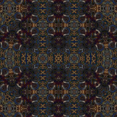 Kusursuz yaratıcı model. Kaotik doku arka planı. Sanat dokusu. Mandala arkaplanı