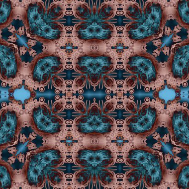 Kusursuz yaratıcı model. Kaotik doku arka planı. Sanat dokusu. Mandala arkaplanı