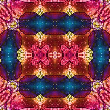 Kusursuz yaratıcı model. Kaotik doku arka planı. Sanat dokusu. Mandala arkaplanı