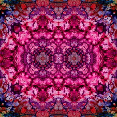 Kusursuz kare desenli. kare desen arkaplanı. Yaratıcı doku. Etnik kökenli. Kaleydoskop deseni