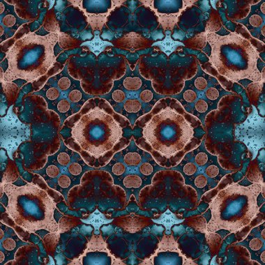 Kusursuz yaratıcı model. Kaotik doku arka planı. Sanat dokusu. Mandala arkaplanı