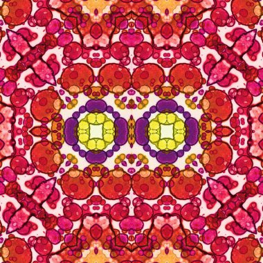 Kusursuz kare desenli. kare desen arkaplanı. Yaratıcı doku. Etnik kökenli. Kaleydoskop deseni