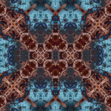 Kusursuz yaratıcı model. Kaotik doku arka planı. Sanat dokusu. Mandala arkaplanı