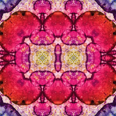 Kusursuz yaratıcı model. Kaotik doku arka planı. Sanat dokusu. Mandala arkaplanı