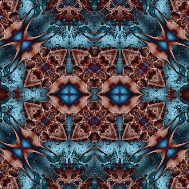 Kusursuz kare desenli. kare desen arkaplanı. Yaratıcı doku. Etnik kökenli. Kaleydoskop deseni