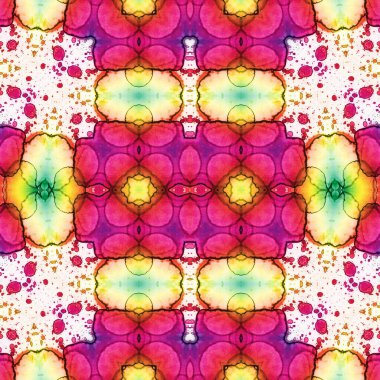 Kusursuz yaratıcı model. Kaotik doku arka planı. Sanat dokusu. Mandala arkaplanı