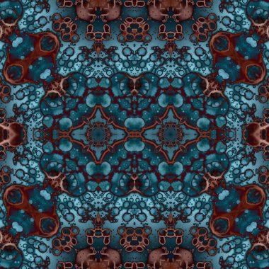 Kusursuz yaratıcı model. Kaotik doku arka planı. Sanat dokusu. Mandala arkaplanı