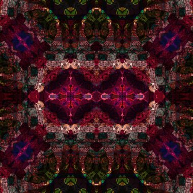 Seamless creative pattern. Chaotic texture background. ART texture. Mandala background