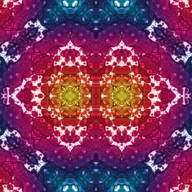 Kusursuz kare desenli. kare desen arkaplanı. Yaratıcı doku. Etnik kökenli. Kaleydoskop deseni