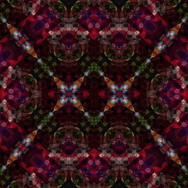 Kusursuz yaratıcı model. Kaotik doku arka planı. Sanat dokusu. Mandala arkaplanı