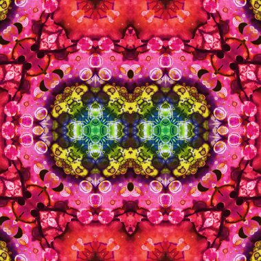 Kusursuz kare desenli. kare desen arkaplanı. Yaratıcı doku. Etnik kökenli. Kaleydoskop deseni