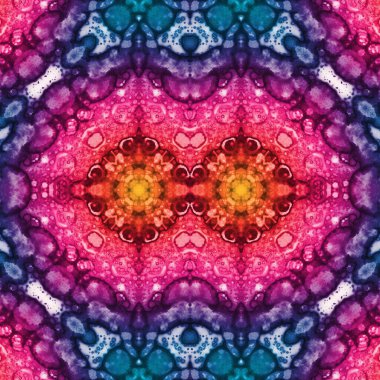 Kusursuz kare desenli. kare desen arkaplanı. Yaratıcı doku. Etnik kökenli. Kaleydoskop deseni