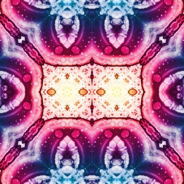 Kusursuz kare desenli. kare desen arkaplanı. Yaratıcı doku. Etnik kökenli. Kaleydoskop deseni