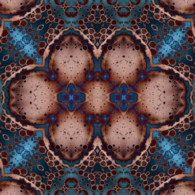 Kusursuz yaratıcı model. Kaotik doku arka planı. Sanat dokusu. Mandala arkaplanı