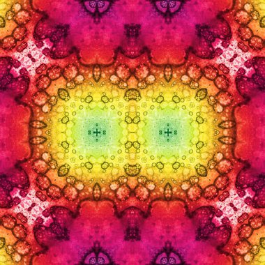 Kusursuz kare desenli. kare desen arkaplanı. Yaratıcı doku. Etnik kökenli. Kaleydoskop deseni