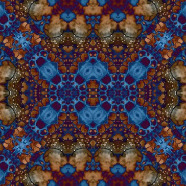 Kusursuz yaratıcı model. Kaotik doku arka planı. Sanat dokusu. Mandala arkaplanı