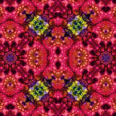 Kusursuz sanat modeli. Mozaik arka plan. Mandala 'nın pürüzsüz dokusu. Soyut arkaplan. Sanat mozaiği