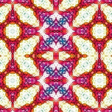 Kusursuz sanat modeli. Mozaik arka plan. Mandala 'nın pürüzsüz dokusu. Soyut arkaplan. Sanat mozaiği