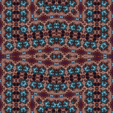 Kusursuz sanat modeli. Mozaik arka plan. Mandala 'nın pürüzsüz dokusu. Soyut arkaplan. Sanat mozaiği