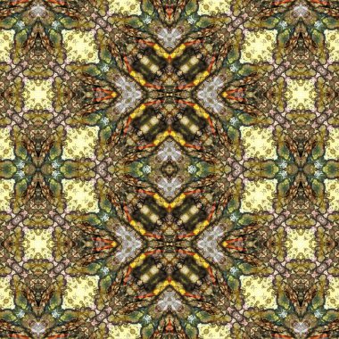 Kusursuz sanat modeli. Mozaik arka plan. Mandala 'nın pürüzsüz dokusu. Soyut arkaplan. Sanat mozaiği