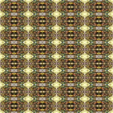 Kusursuz sanat modeli. Mozaik arka plan. Mandala 'nın pürüzsüz dokusu. Soyut arkaplan. Sanat mozaiği