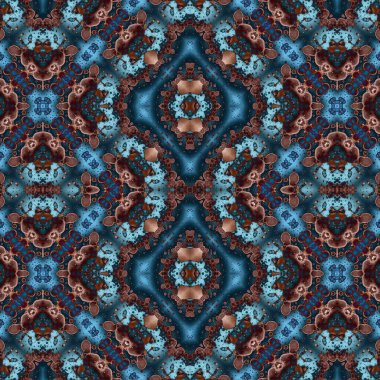 Kusursuz sanat modeli. Mozaik arka plan. Mandala 'nın pürüzsüz dokusu. Soyut arkaplan. Sanat mozaiği