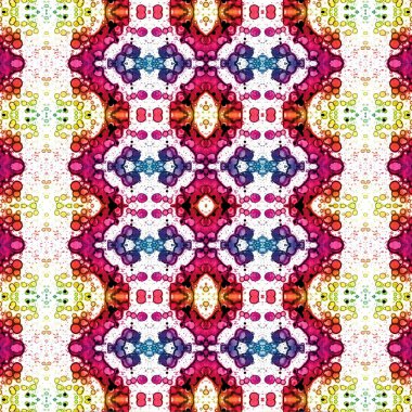 Kusursuz sanat modeli. Mozaik arka plan. Mandala 'nın pürüzsüz dokusu. Soyut arkaplan. Sanat mozaiği