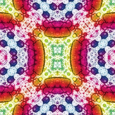 Kusursuz sanat modeli. Mozaik arka plan. Mandala 'nın pürüzsüz dokusu. Soyut arkaplan. Sanat mozaiği