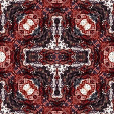 Kusursuz sanat modeli. Mozaik arka plan. Mandala 'nın pürüzsüz dokusu. Soyut arkaplan. Sanat mozaiği