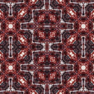 Kusursuz sanat modeli. Mozaik arka plan. Mandala 'nın pürüzsüz dokusu. Soyut arkaplan. Sanat mozaiği