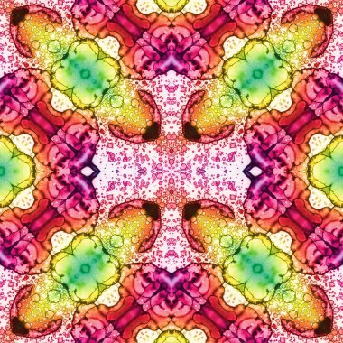 Kusursuz sanat modeli. Mozaik arka plan. Mandala 'nın pürüzsüz dokusu. Soyut arkaplan. Sanat mozaiği