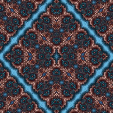 Kusursuz sanat modeli. Mozaik arka plan. Mandala 'nın pürüzsüz dokusu. Soyut arkaplan. Sanat mozaiği