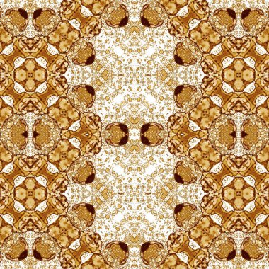 Kusursuz sanat modeli. Mozaik arka plan. Mandala 'nın pürüzsüz dokusu. Soyut arkaplan. Sanat mozaiği