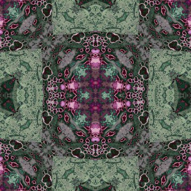 Kusursuz sanat modeli. Mozaik arka plan. Mandala 'nın pürüzsüz dokusu. Soyut arkaplan. Sanat mozaiği