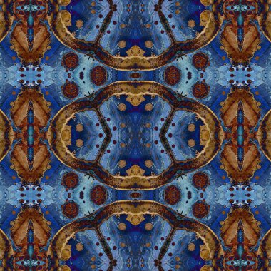 Kusursuz sanat modeli. Mozaik arka plan. Mandala 'nın pürüzsüz dokusu. Soyut arkaplan. Sanat mozaiği