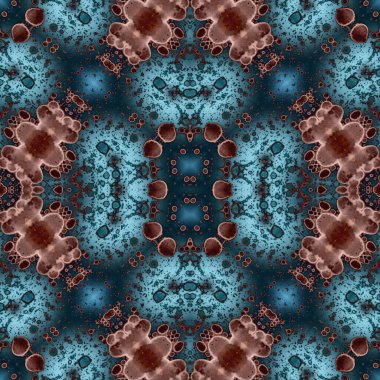 Kusursuz sanat modeli. Mozaik arka plan. Mandala 'nın pürüzsüz dokusu. Soyut arkaplan. Sanat mozaiği