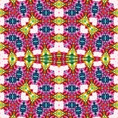 Kusursuz sanat modeli. Mozaik arka plan. Mandala 'nın pürüzsüz dokusu. Soyut arkaplan. Sanat mozaiği