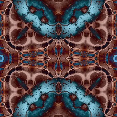 Kusursuz sanat modeli. Mozaik arka plan. Mandala 'nın pürüzsüz dokusu. Soyut arkaplan. Sanat mozaiği