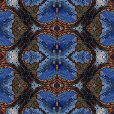 Kusursuz sanat modeli. Mozaik arka plan. Mandala 'nın pürüzsüz dokusu. Soyut arkaplan. Sanat mozaiği