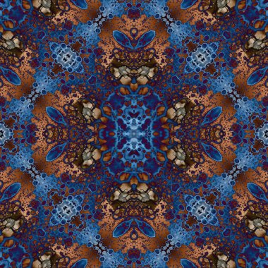 Kusursuz sanat modeli. Mozaik arka plan. Mandala 'nın pürüzsüz dokusu. Soyut arkaplan. Sanat mozaiği