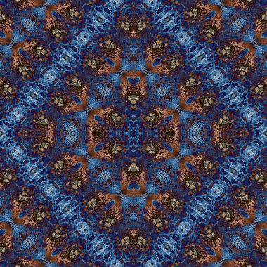 Kusursuz sanat modeli. Mozaik arka plan. Mandala 'nın pürüzsüz dokusu. Soyut arkaplan. Sanat mozaiği